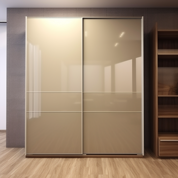 Шкаф-купе глянцевый 227 (Бежевый) Шкаф-купе глянцевый 227 (Бежевый)