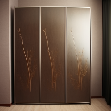 Шкаф-купе с пескоструем угловой 244 (ЛДСП) Шкаф-купе с пескоструем угловой 244 (ЛДСП)